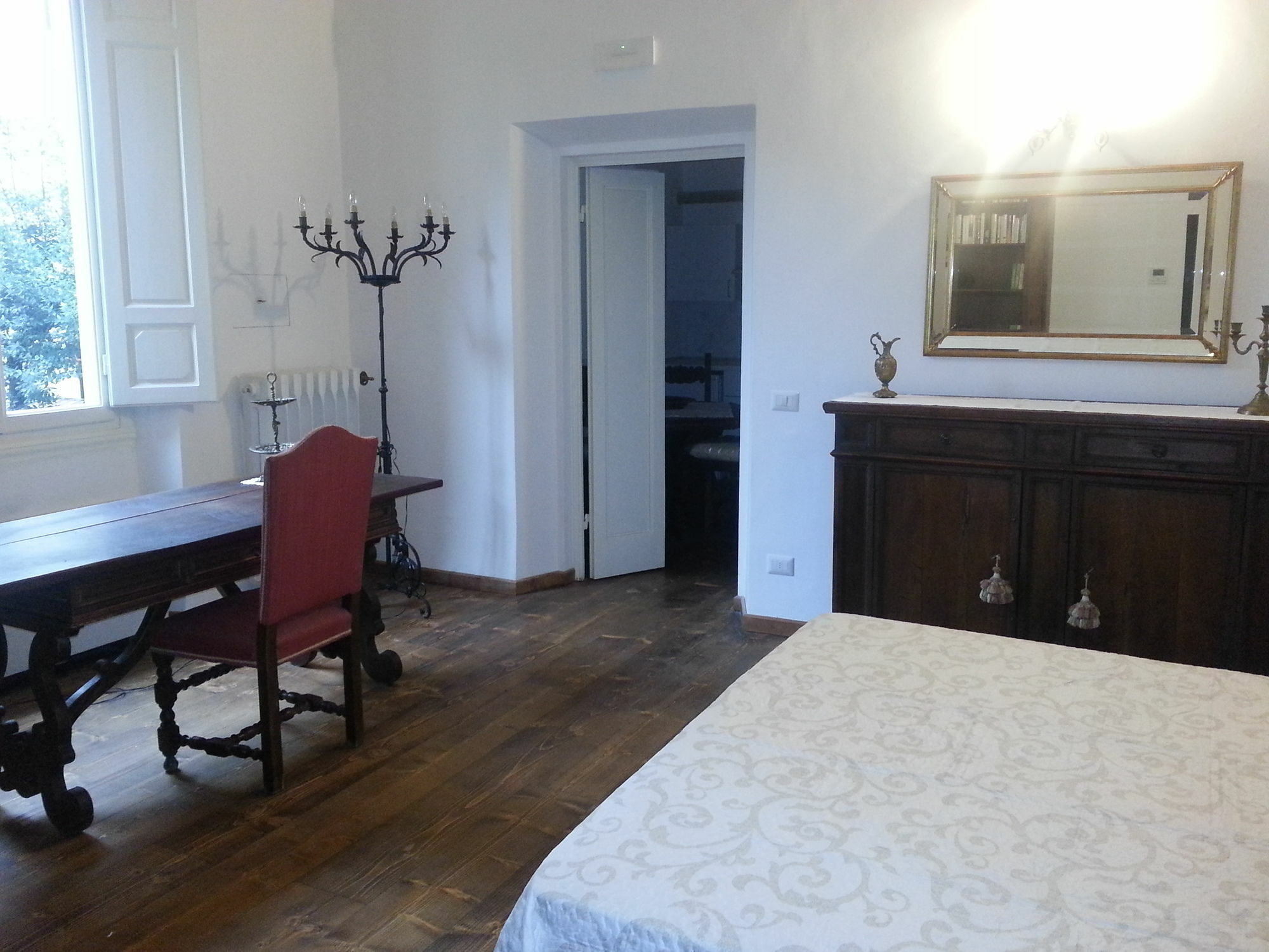 Ferienwohnung Little Garden Donatello Florenz Exterior foto